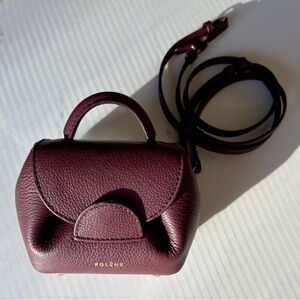 Polène Numéro Un Micro Textured Burgundy